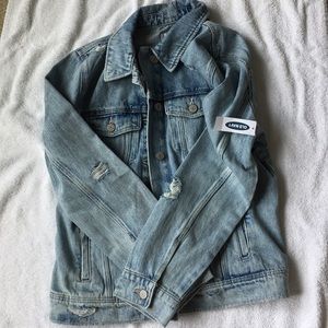 Never worn old navy jean jacket